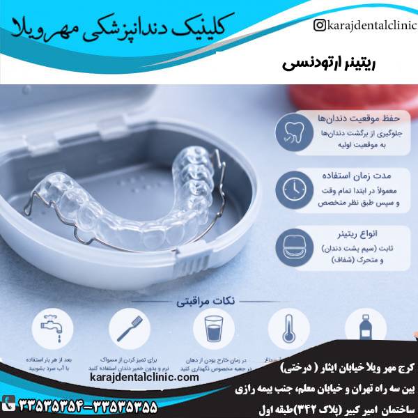 ریتینر ارتودنسی